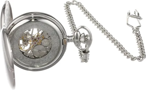 Vista 2 de Charles-Hubert, Paris 3575-W Reloj de bolsillo mecánico, plateado, Mecánico