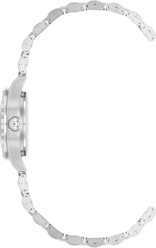 Vista 2 de Armitron Reloj de pulsera con bisel acentuado de cristal para mujer, 755900