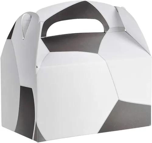 Vista 5 de The Dreidel Company Cajas de golosinas deportivas, caja de regalo para niños, regalos de fiesta de cumpleaños, bodas, baby shower, caja de 6.25 x