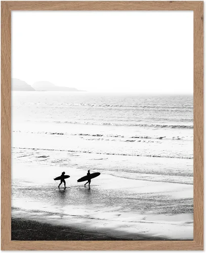 Vista 54 de Poster Master Póster clásico costero, impresión acuática vintage, regalo para artistas, amigos, atrapa las olas, surfistas en el mar, playa, costa