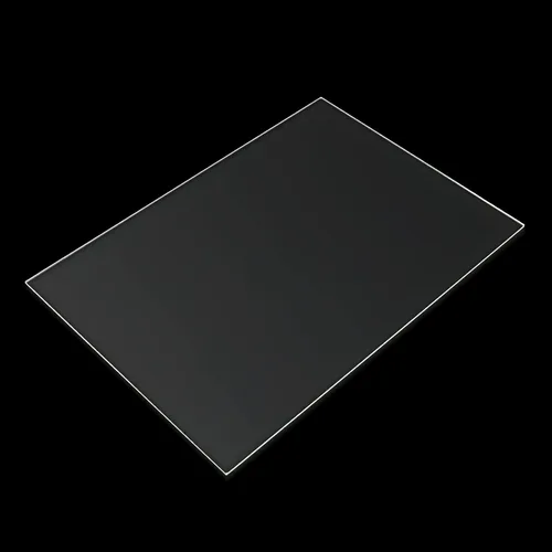 Vista 5 de Paquete de 10 láminas de acrílico transparente de 8 x 12 pulgadas, 0.079 in de grosor, tablero acrílico transparente rectangular, panel de acrílico