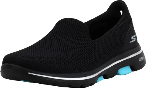 Vista 13 de Skechers Go Walk 5-15943 - Zapatos deportivos para mujer. Black Textile Trim