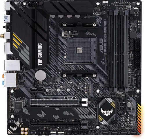 Vista 3 de ASUS TUF Gaming B550M-PLUS, AMD B550 (Ryzen AM4) Placa base Micro ATX