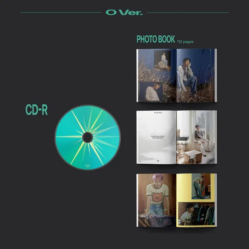 Vista 4 de EXO - 7th Album [EXIST] (Photo Book Ver. - O Ver.) Cover + Photo Book + Photomatic + Bookmark + Post Card + CD-R + Photo Card + Poster + 4 Extra