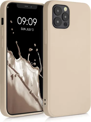 Vista 9 de kwmobile Funda compatible con Apple iPhone 12 / iPhone 12 Pro - Funda protectora delgada de silicona TPU - Arctic Night