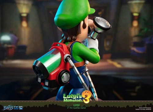 Vista 8 de First4Figures Luigi's Mansion Luigi (estándar) - Figura coleccionable de PVC