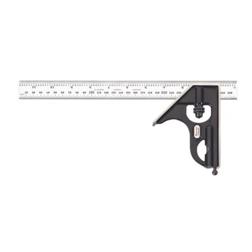 Vista 18 de Starrett Cuadrado combinado de acero con cabeza cuadrada, longitud de hoja