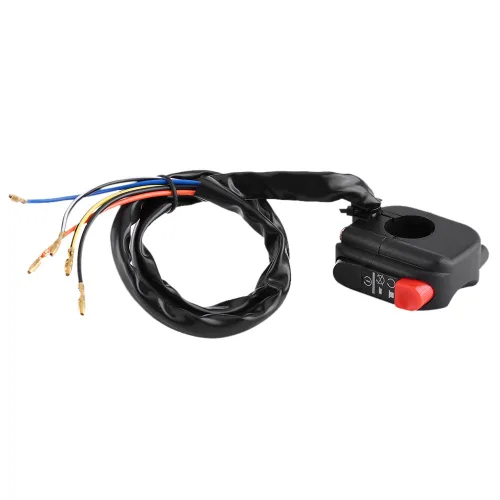 Vista 8 de Interruptor universal de apagado de arranque de motor de motocicleta de 7/8 pulgadas, impermeable, interruptor de apagado para ATV, Dirt Pit Bike