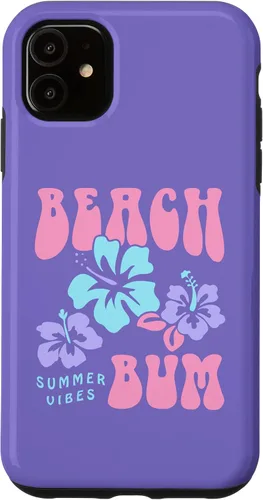 Vista 8 de Coconut Girl Beach Bum - Carcasa para iPhone 16, diseño de moda de los años 90
