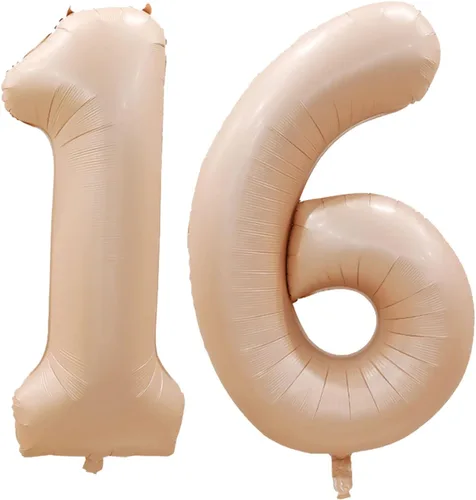 Vista 75 de Goer, conjunto de globos de papel aluminio para decoraciones de cumpleaños, globos de las letras de feliz cumpleaños y de números Oro