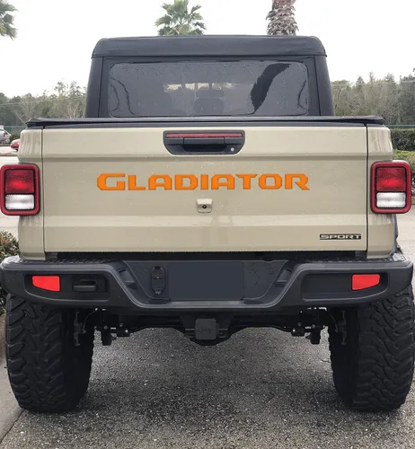 Vista 4 de Reemplazo de la letra del portón trasero - Compatible con Gladiator 2019-2026