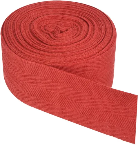 Vista 168 de PATIKIL Cinta de sarga de algodón de 1 pulgada, 50 yardas, cinta de algodón, cinta de encuadernación al bies, cinta de espiga para costura, Verde