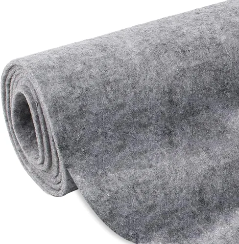 Vista 7 de Alfombra de Fieltro Negro de 78"x25" para Altavoz, Alfombra de Caja de Subwoofer, Auto, RV, Barco, Marina, Camión, Alfombra de Forro de Fieltro
