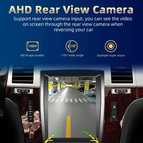 Vista 6 de Android 12 Radio de coche estéreo para Cadillac Escalade 2007-2014 10.4 pulgadas Octa-Core 4+64G Carplay inalámbrico Android Auto 4G red 5G WiFi DSP