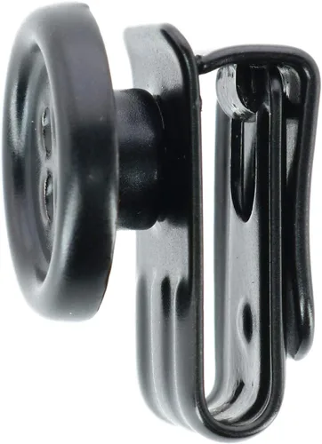 Vista 3 de Trafalgar Clips de botón movibles sin coser (juego de 6), Negro