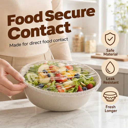 Vista 3 de Funda elástica desechable para alimentos para cocina