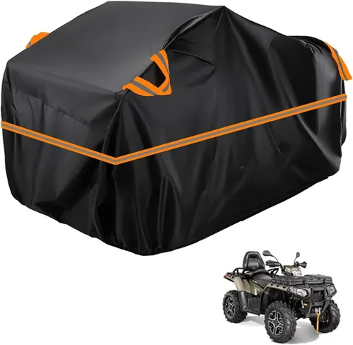 Vista 47 de Cubierta para ATV impermeable compatible con Arctic Cat H1 EFI TRV Cruiser 4x4 2011, cubierta de 210D para vehículos de 4 ruedas, cubierta para quad