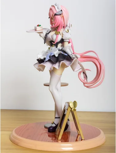 Vista 5 de H-I 3rd Elysia Figura Maid's Outfit 1/7 PVC Anime Figurines 9.4" Acción Play