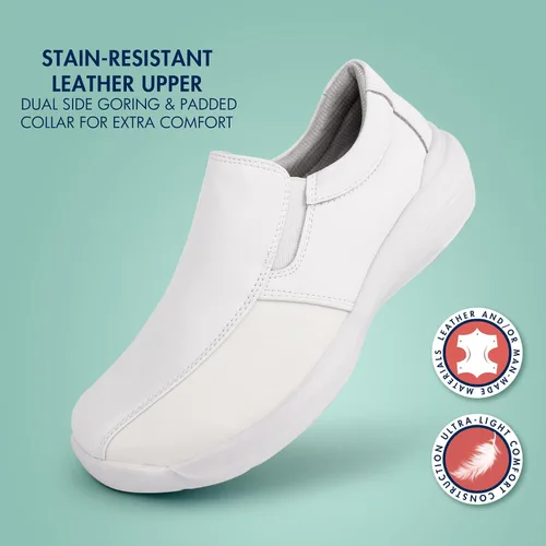 Vista 4 de Hawkwell Zapatos de lactancia profesionales para juanetes, ligeros, antideslizantes, ortopédicos, ideales para aliviar el dolor de pies