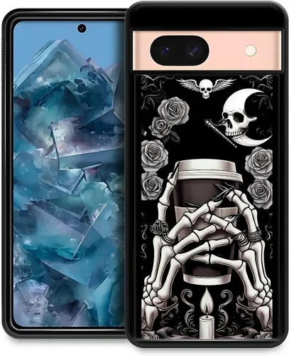 Vista 135 de Compatible con Google Pixel 4A 5G Mobile Case Creative Acrylic Back Panel Silicona Edge Case Slim Protección Especialmente para Google Pixel 4A 5G