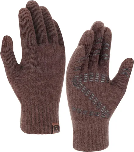 Vista 19 de FZ FANTASTIC ZONE Guantes de invierno para hombre, cálidos, térmicos, suaves, de lana, para pantalla táctil, para mujer