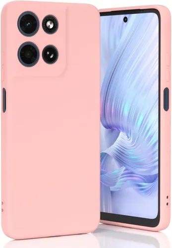 Vista 73 de Funda de silicona suave para Moto G 2026, color negro