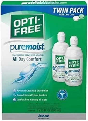 Vista 6 de OPTI-FREE Puremoist Solución multiusos para lentes de contacto