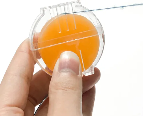 Vista 3 de Acondicionador de hilo de cera de abejas de 3 piezas, acondicionador de cera de hilo para coser