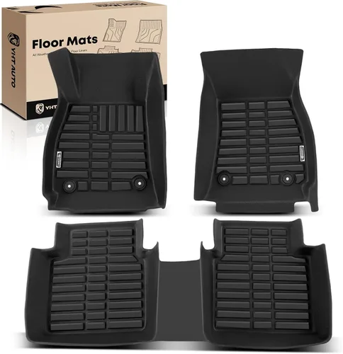 Vista 12 de YHTAUTO Alfombrillas automotrices para Toyota Tacoma 2016-2023 Access Cab