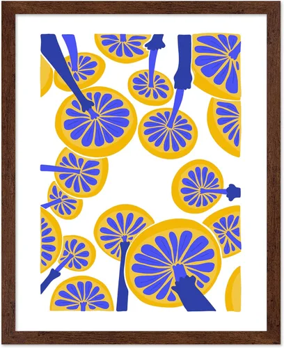 Vista 34 de Poster Master Póster de gato – Estampado floral retro – Arte de flores – Arte colorido de gato – Arte bohemio chic – Arte abstracto genial – Arte