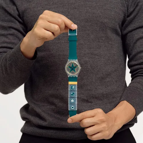 Vista 6 de Swatch Special Fathers Day Watch strip