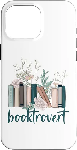 Vista 19 de Grow Your Mind Wildflower Book Booktrovert Floral Womens Case for iPhone 17