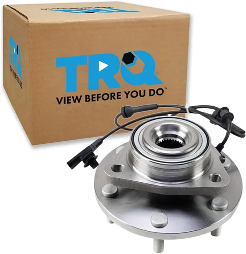 Vista 48 de TRQ Cojinete de rueda lateral del pasajero trasero y conjunto de cubo compatible con Ram ProMaster 1500 ProMaster 2500 ProMaster 3500 2014-2023