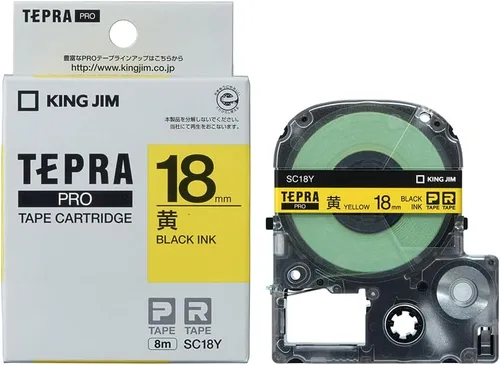 Vista 21 de King Jim Tepra PRO SC6B Color Label 0.236 in Cartucho de cinta azul