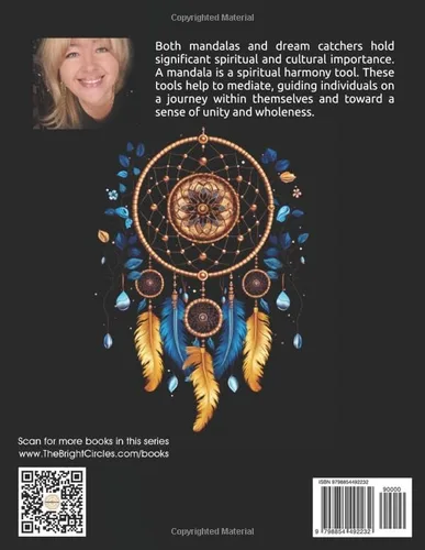 Vista 2 de Your Superpower Mandala 50 Mandalas and Dream Catchers To Bring You Mindfulness Teens and Adult Edition Adult Coloring Book for Stress Reduction