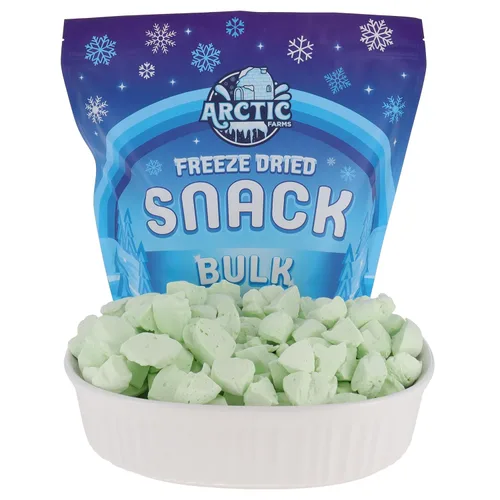 Vista 78 de Arctic Farms Trozos de Helado Liofilizado Empaquetados y en Caja - No se Derrite (1 libra, S'mores)