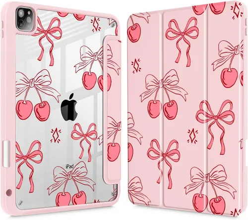 Vista 26 de May Chen Funda para iPad Pro de 11 pulgadas M2 de 4ª generación 2022, iPad Pro 11 de 3ª/2ª/1ª generación, Funda con cubierta trasera transparente a
