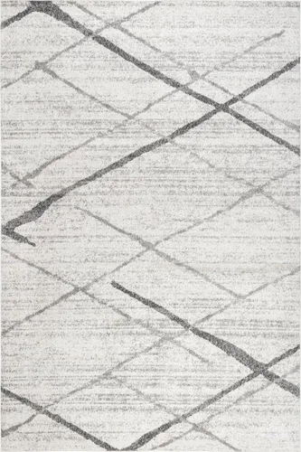 Vista 3 de nuLOOM - Alfombra de área contemporánea Thigpen, 5 x 8 pies, color gris