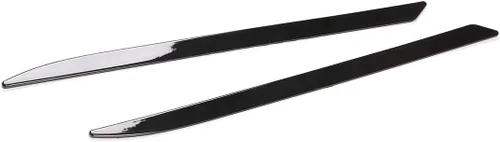 Vista 5 de YIWANG Cubierta cromada ABS para campana de ventilación, listón de aire, 4 piezas para Land Rover Range Rover Evoque (L551) 2019 2020 Accesorios