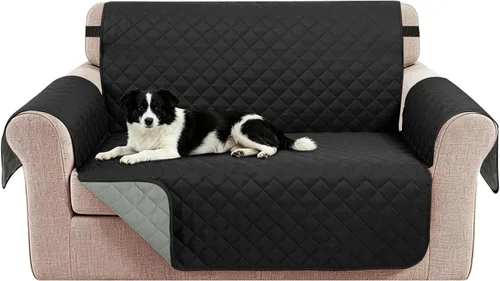 Vista 16 de Fundas para Silla Reclinable Reversibles Funda de Sofá para Mascotas Protector de Muebles Lazy Boy (Silla 23'', Beige/Beige)