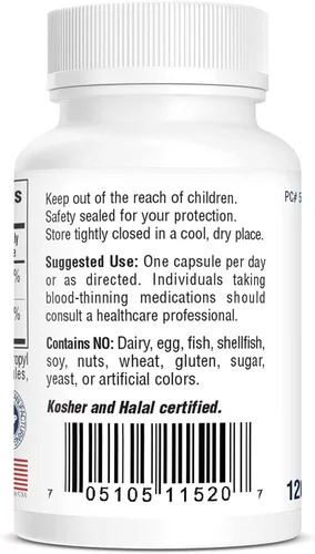 Vista 3 de Bio-Tech D3-K2 120 cápsulas vegetales