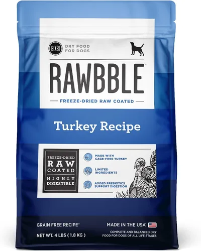 Vista 18 de Comida seca para perros BIXBI Rawbble, de ternera, 1.8 kg - Fabricado en EE. UU. sin comidas de carne ni rellenos - Comida cruda para perros