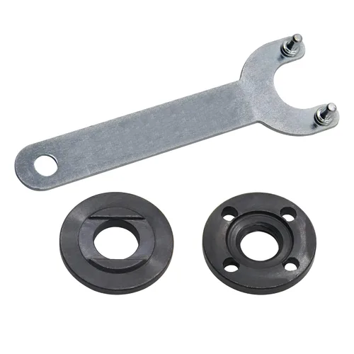 Vista 4 de Kit de tuercas de bloqueo de metal para amoladora angular 193465-4 compatible con amoladoras Black & De-cker Ry-OBI de 4.5 pulgadas 5/8-11
