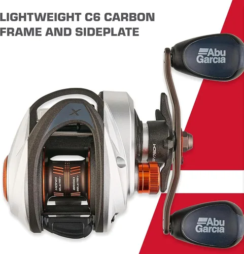 Vista 3 de Abu Garcia Revo X Carrete de Pesca Baitcast de Perfil Bajo