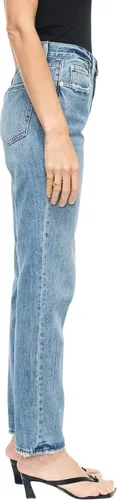 Vista 2 de Pistola Denim Pantalones vaqueros holgados de tiro alto Presley para mujer