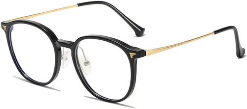 Vista 6 de Gafas de miopía de gran tamaño para hombres y mujeres, gafas de miopía de gran tamaño, uso diario, lentes de distancia Claro