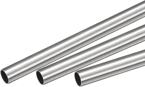 Vista 39 de uxcell Tubo capilar del acero inoxidable 304, tubería gruesa del metal de la longitud de la pared de 820.2 ft m del OD 18.0 ft m x 0.7 ft m