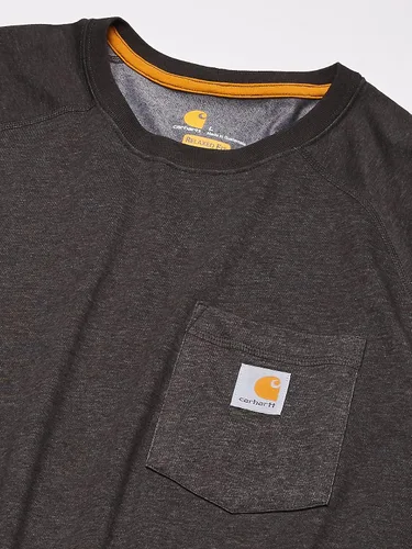Vista 2 de Carhartt Men's Force Relaxed Fit Midweight Short Sleeve Pocket T-Shirt (100410 Prev. Delmont)
