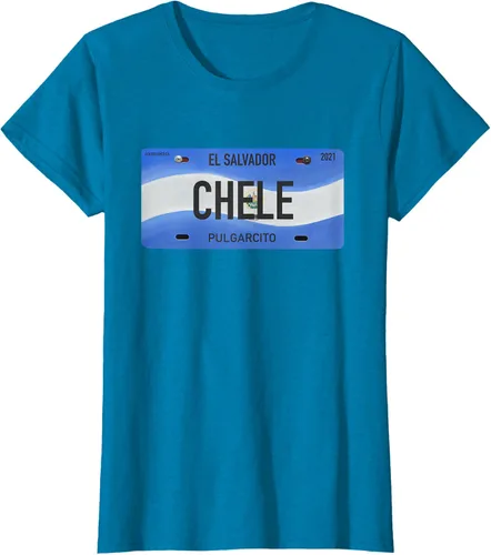 Vista 14 de Camiseta CHELE Diseño con Frases Típicas de El Salvador
