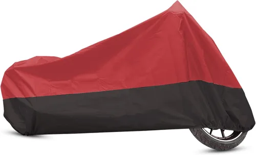 Vista 19 de uxcell L 190T Protector contra Lluvia y Polvo Negro+Verde para Motocicleta y Scooter 168 cm para Harley Davidson